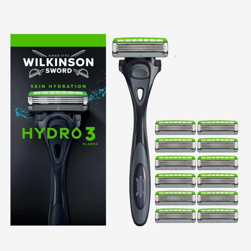 Hydro 3 Men’s Razor & Blade Pack - Image 7
