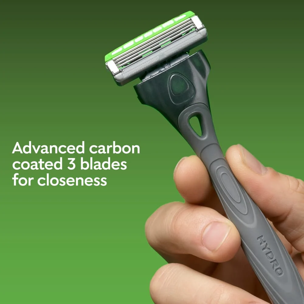 Hydro 3 Men’s Razor & Blade Pack - Image 3