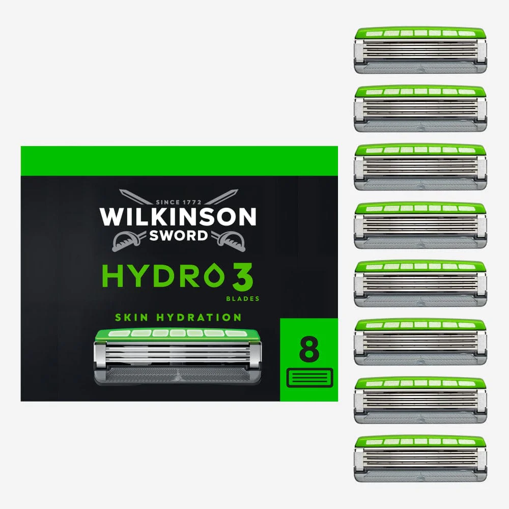 Hydro 3 Men’s Razor Blade Refills 4 pack - Image 6