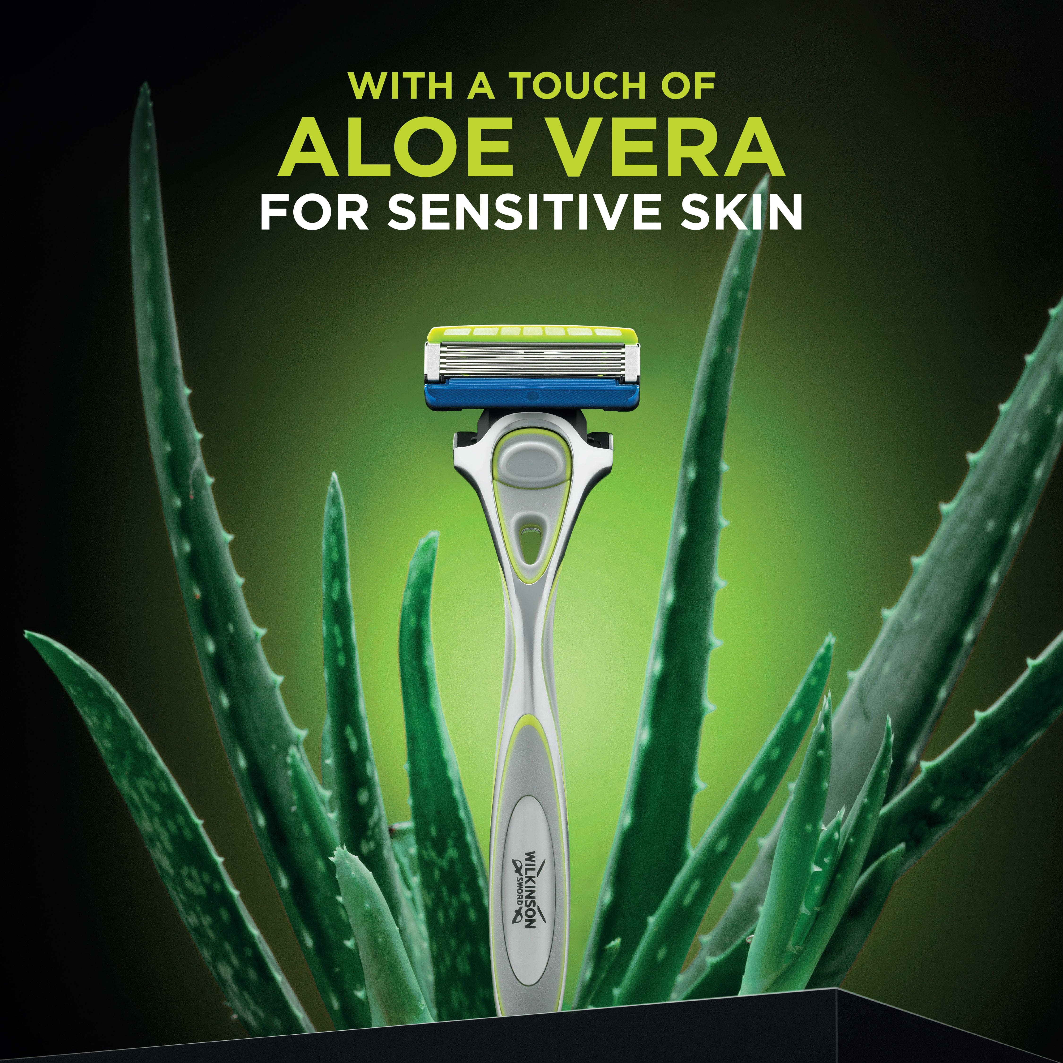 Hydro 5 Sensitive Men’s Razor & Blade Pack - Image 4