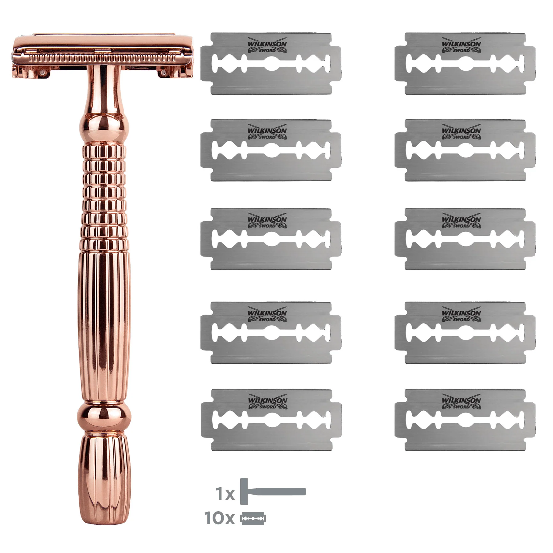 Intuition Double Edge Rosegold Razor - Image 3