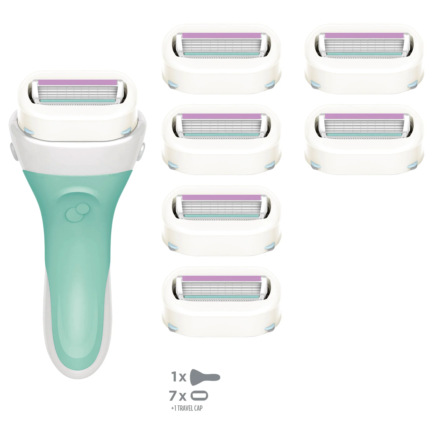 Intuition Sensitive Care Razor & Blade Pack - Image 8