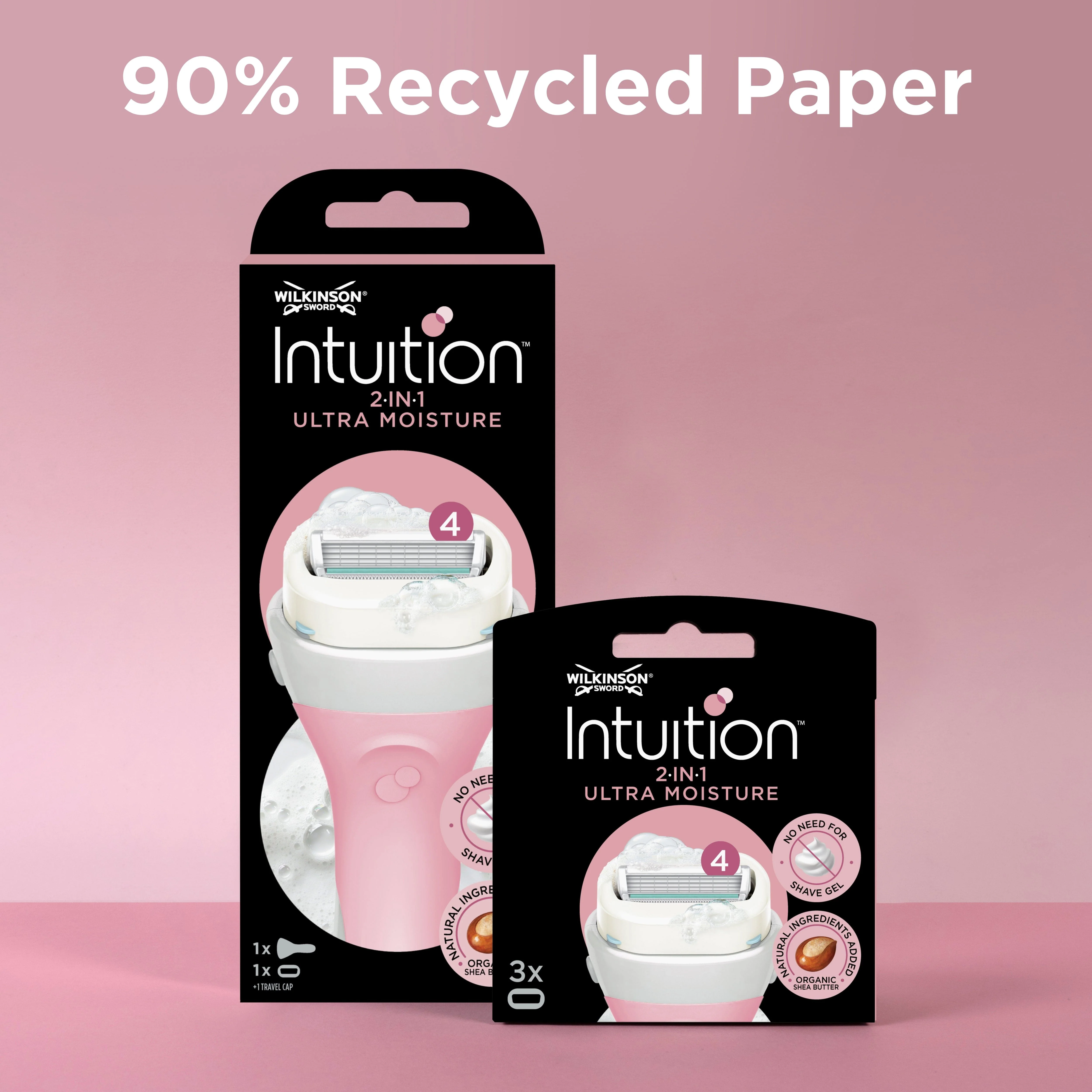Intuition Ultra Moisture Razor & Blade Pack - Image 6
