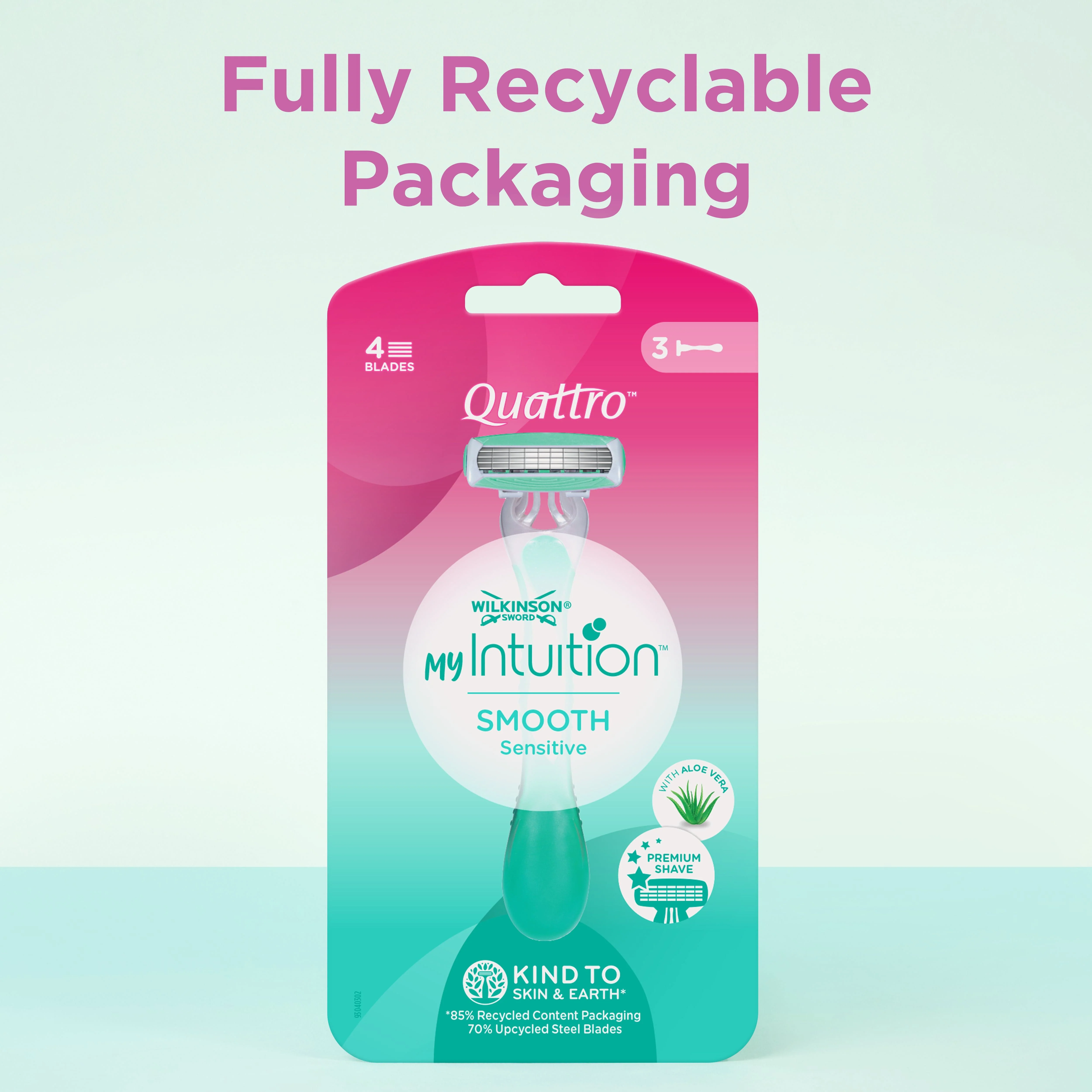 Quattro Smooth Sensitive Razor - Image 6