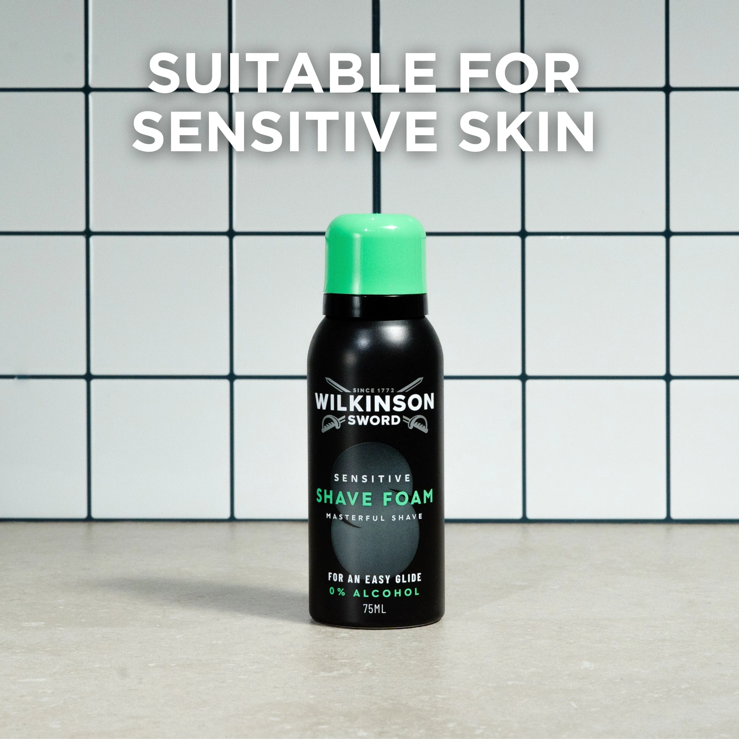 Sensitive Shave Foam 75ml - Image 5