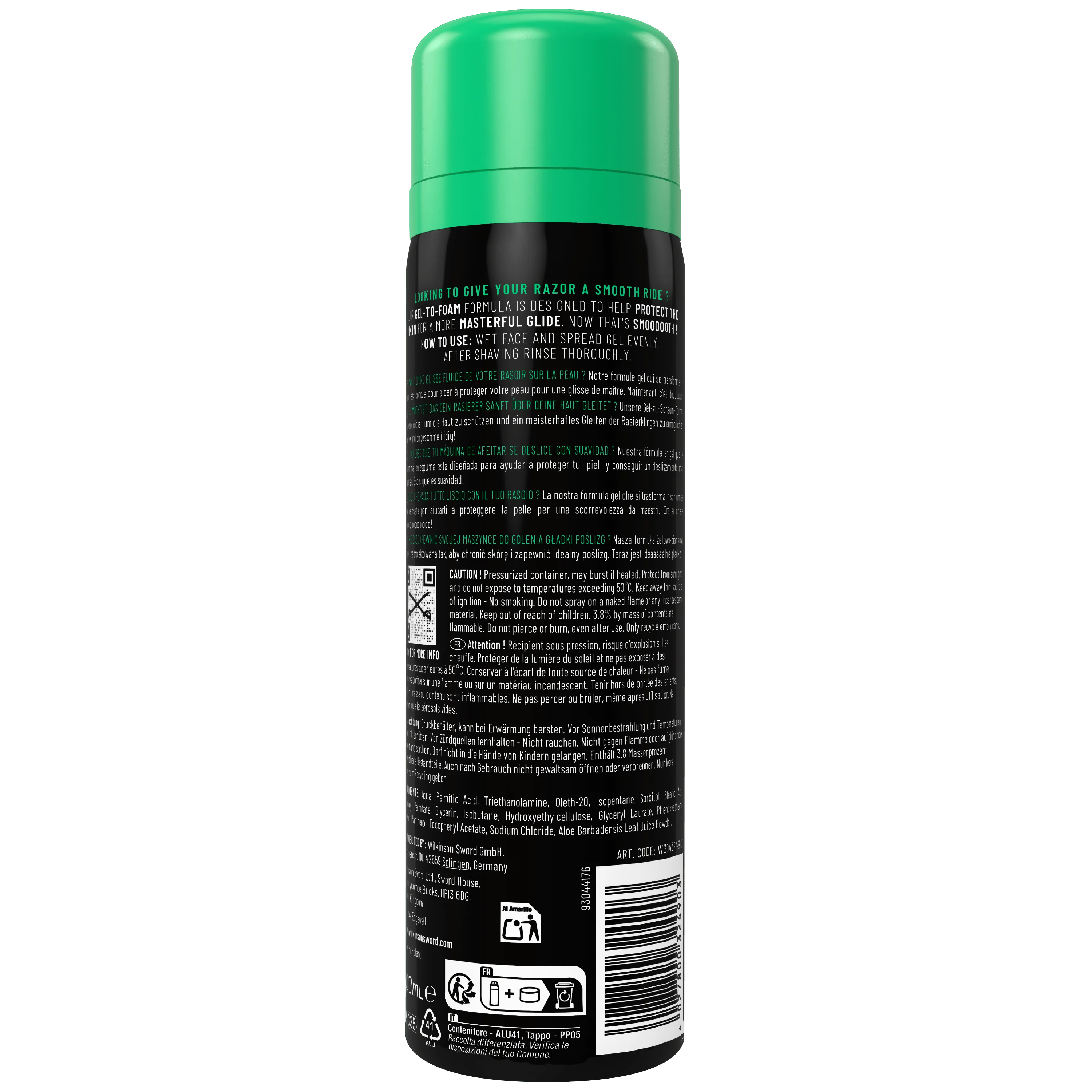 Sensitive Shave Gel 200ml - Image 9