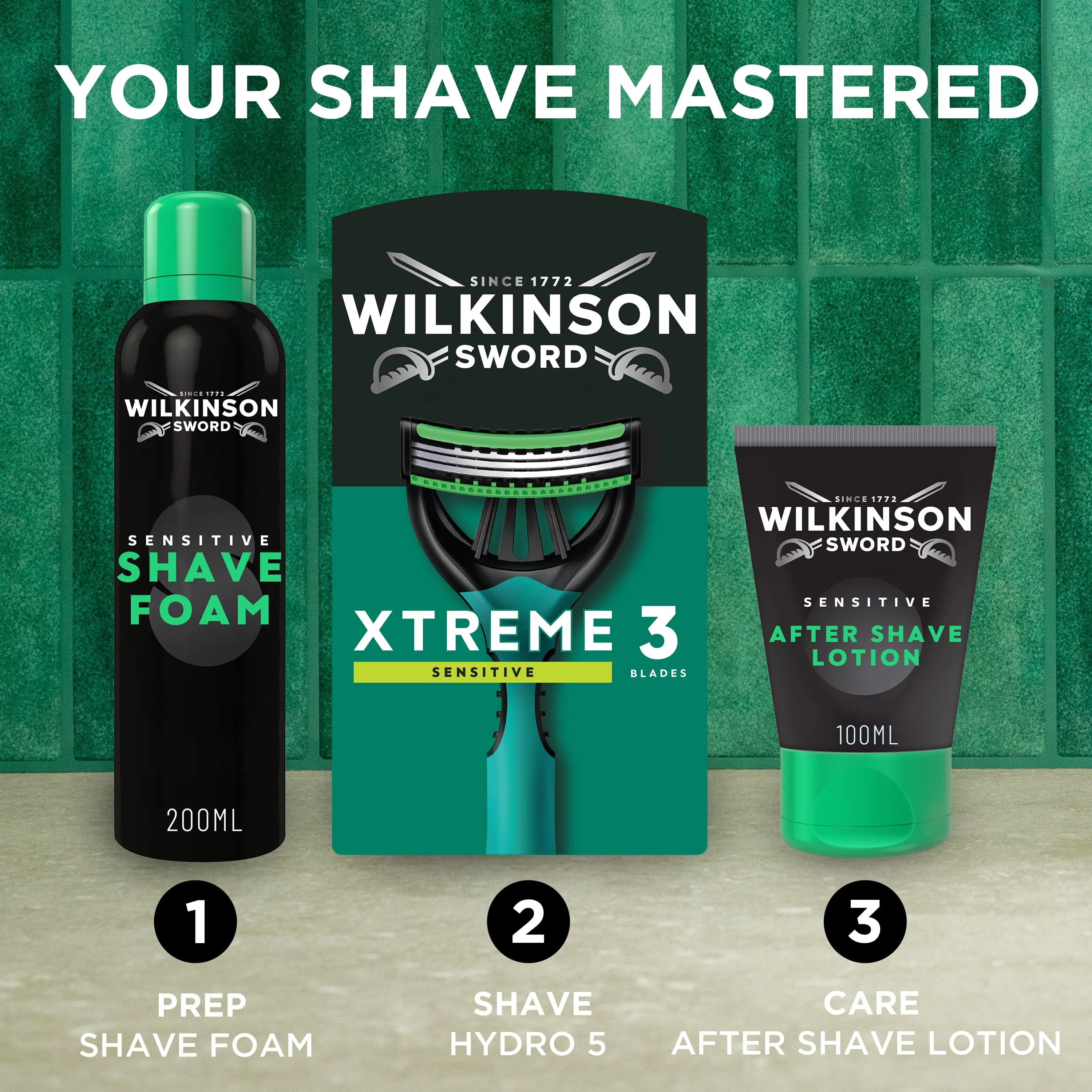 Xtreme 3 Sensitive Men's Disposable Razor 4 pack - Image 8
